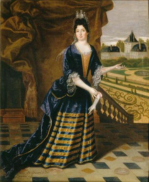 Simon Dequoy Portrait of Anne de Souvre china oil painting image